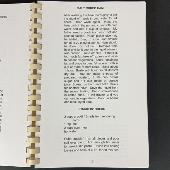 Recipes From Sweet Yesterday Cookbook Signed By Thelma Allen 1994 Spiral Bound - Picture 7 of 16